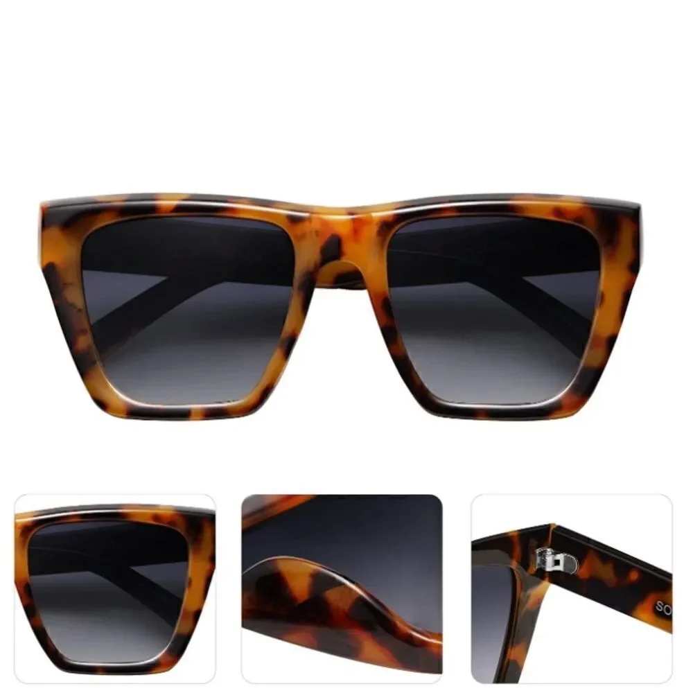 Oversized Square Cat Eye Sunglasses